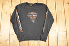 Vintage Y2K Hot Leathers Lady Rider Motorcycles Biker T-Shirt Women's L