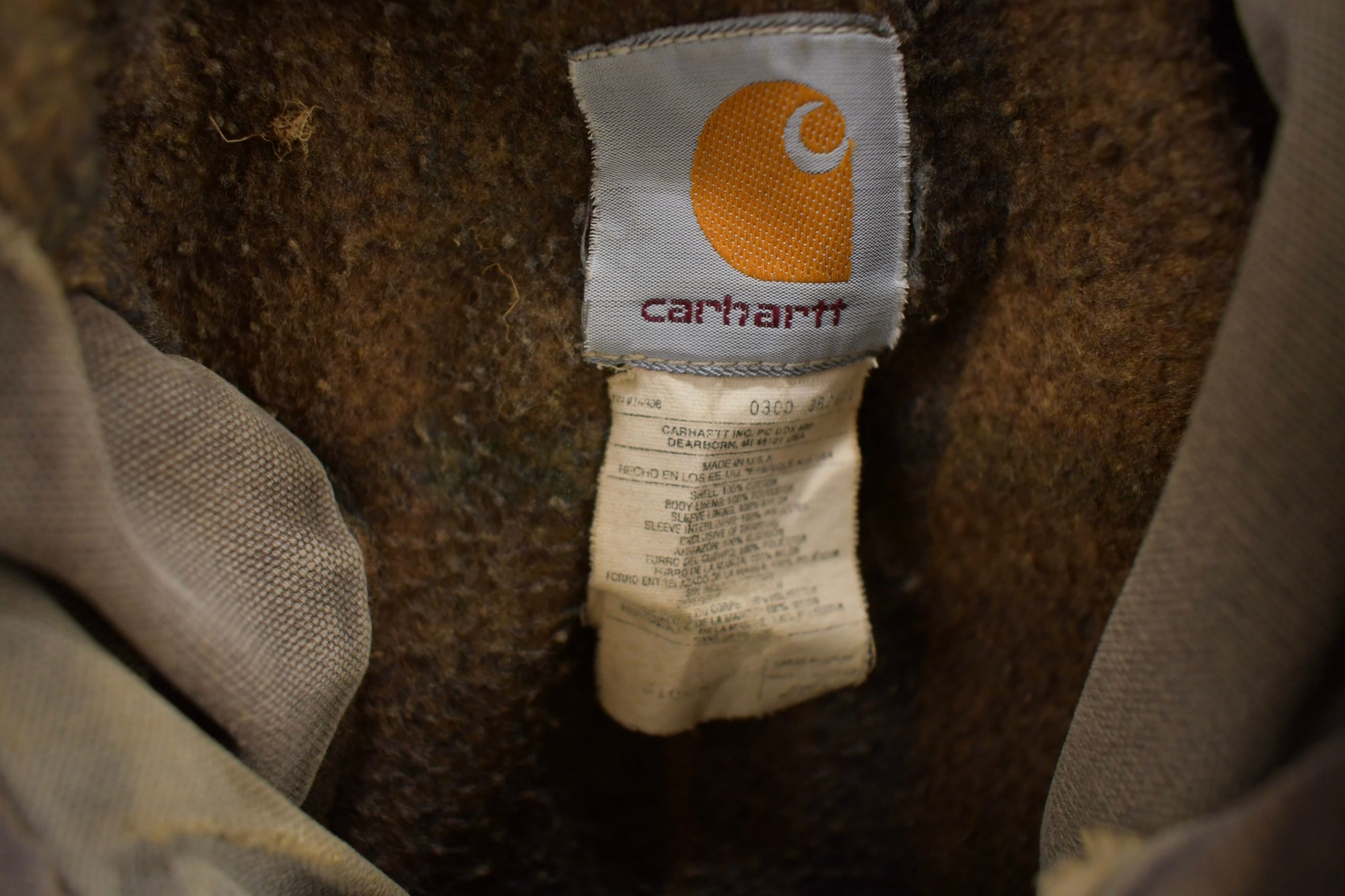 Vintage 1990s Distressed Carhartt Field Coat