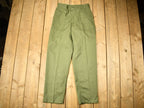 Vintage 1981 Military OG 507 Army Pants Size 30 x 30