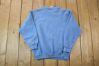 Vintage 1990s Cute Grandkids and Snowman Double Collared Christmas Crewneck Sweater