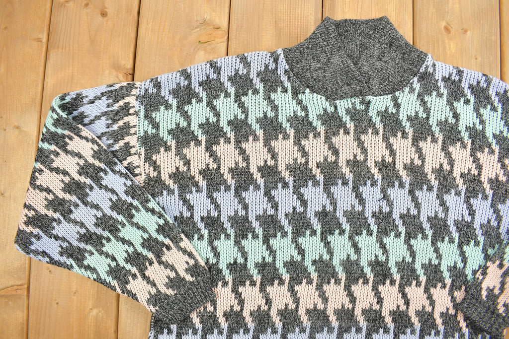 Vintage 1990s Garland Made In USA Knitted Sweater