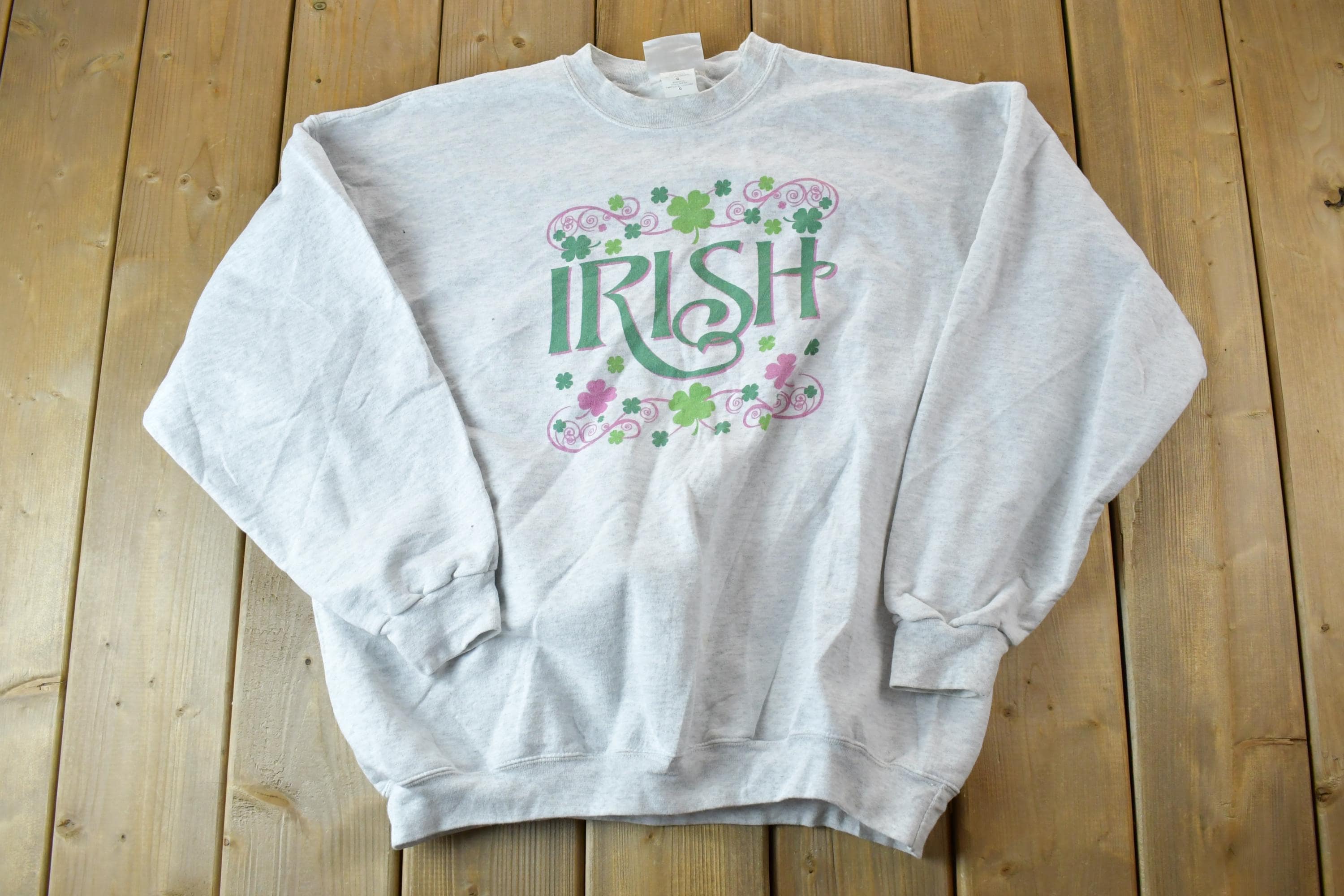 Vintage 1990s Irish Crewneck Sweatshirt