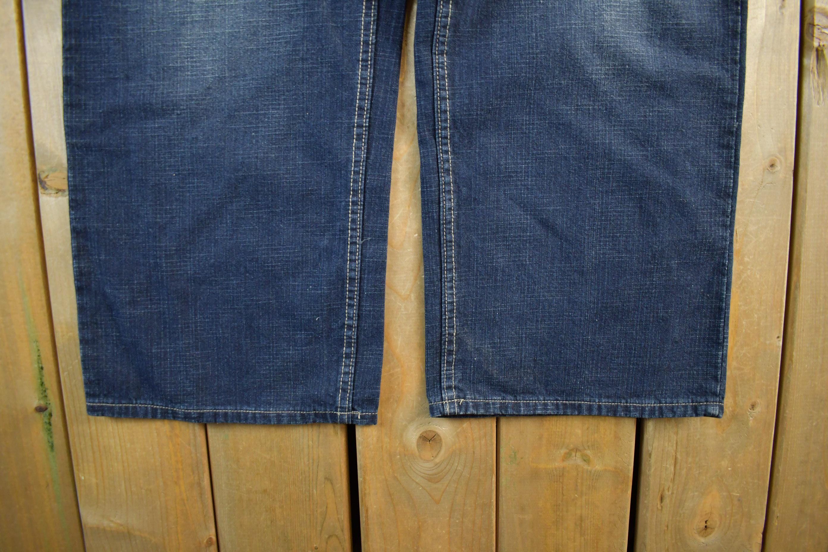 Vintage DEADSTOCK Y2K Sean John Hip Hop Denim Jeans Size 32 x 33