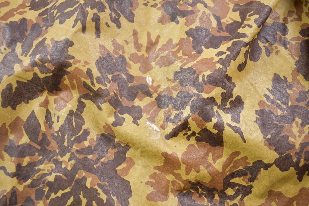 Vintage 1980s Stearns Fall Leaves Real Tree Camouflage Hunting Shell Forest Camo Made In USA