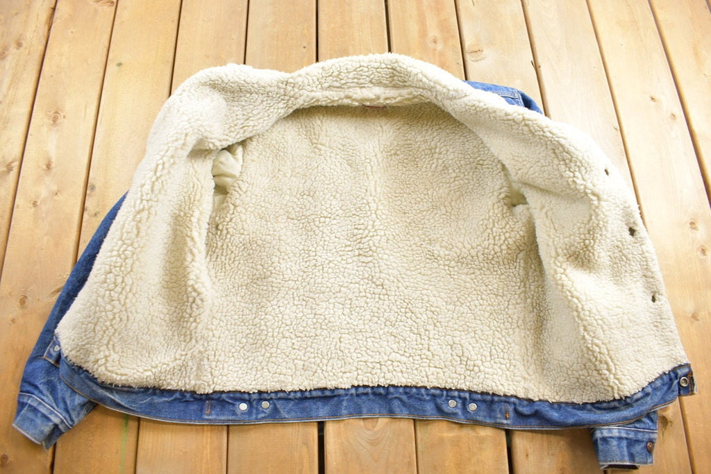Vintage 1980s Levi's Sherpa Denim Jacket