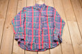 Vintage 1990s Woolrich Plaid Button Up Shirt