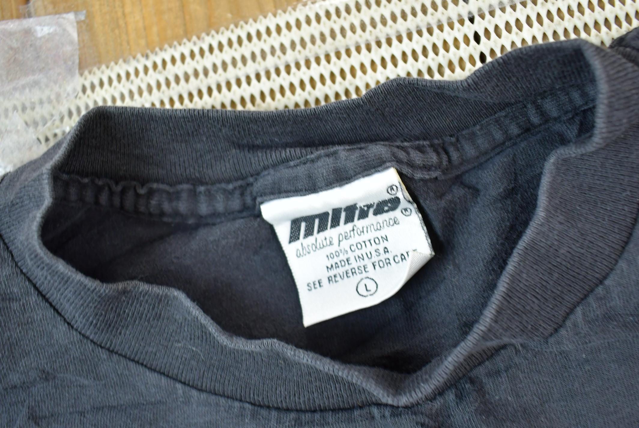 Vintage 1990s Mite International Soccer Single Stitch Graphic T-Shirt Made In USA