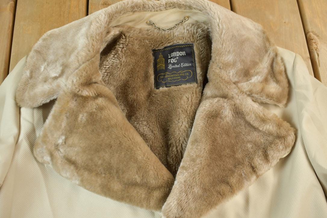 Vintage 1980s London Fog Pile Lined Jacket