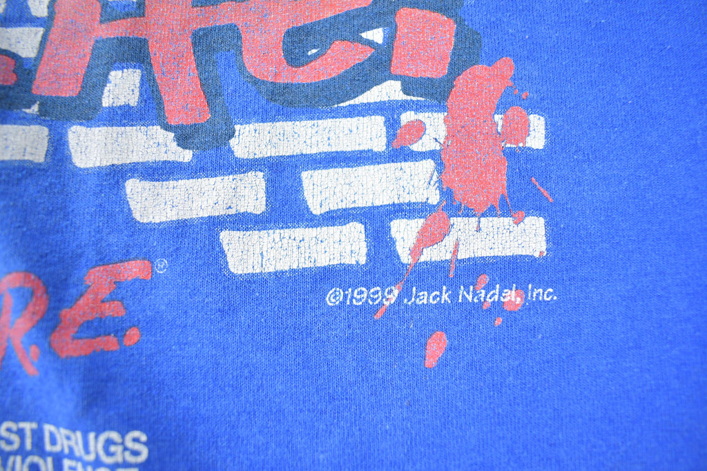 Vintage 1999 Get A Life DARE Single Stitch Graphic T Shirt Size S