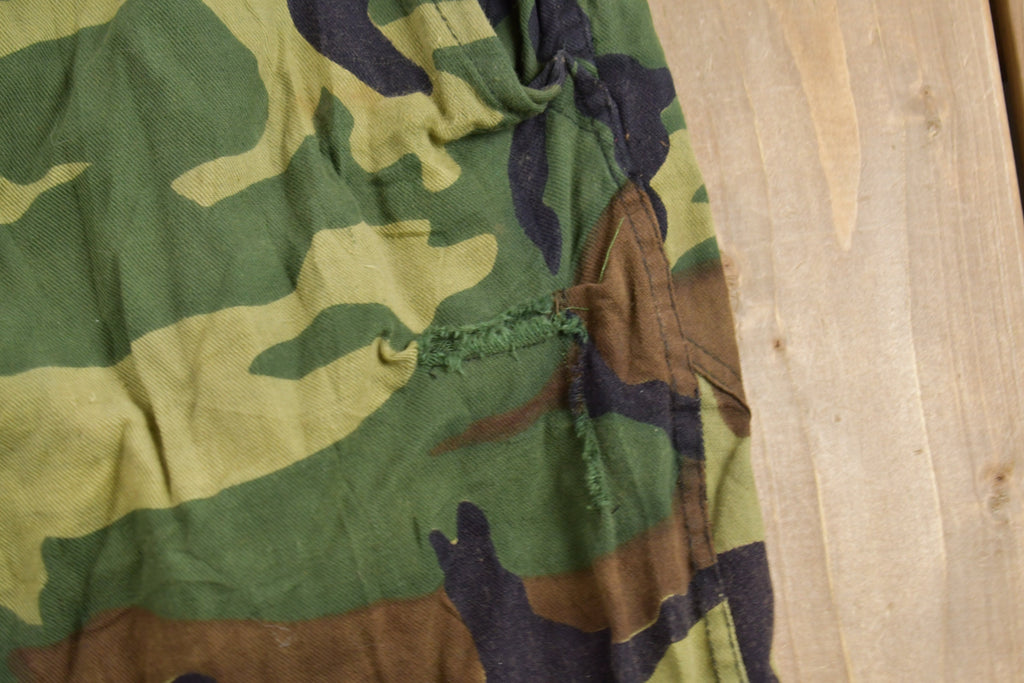 Vintage 1980s Caliber Woodland Camo Jumpsuit