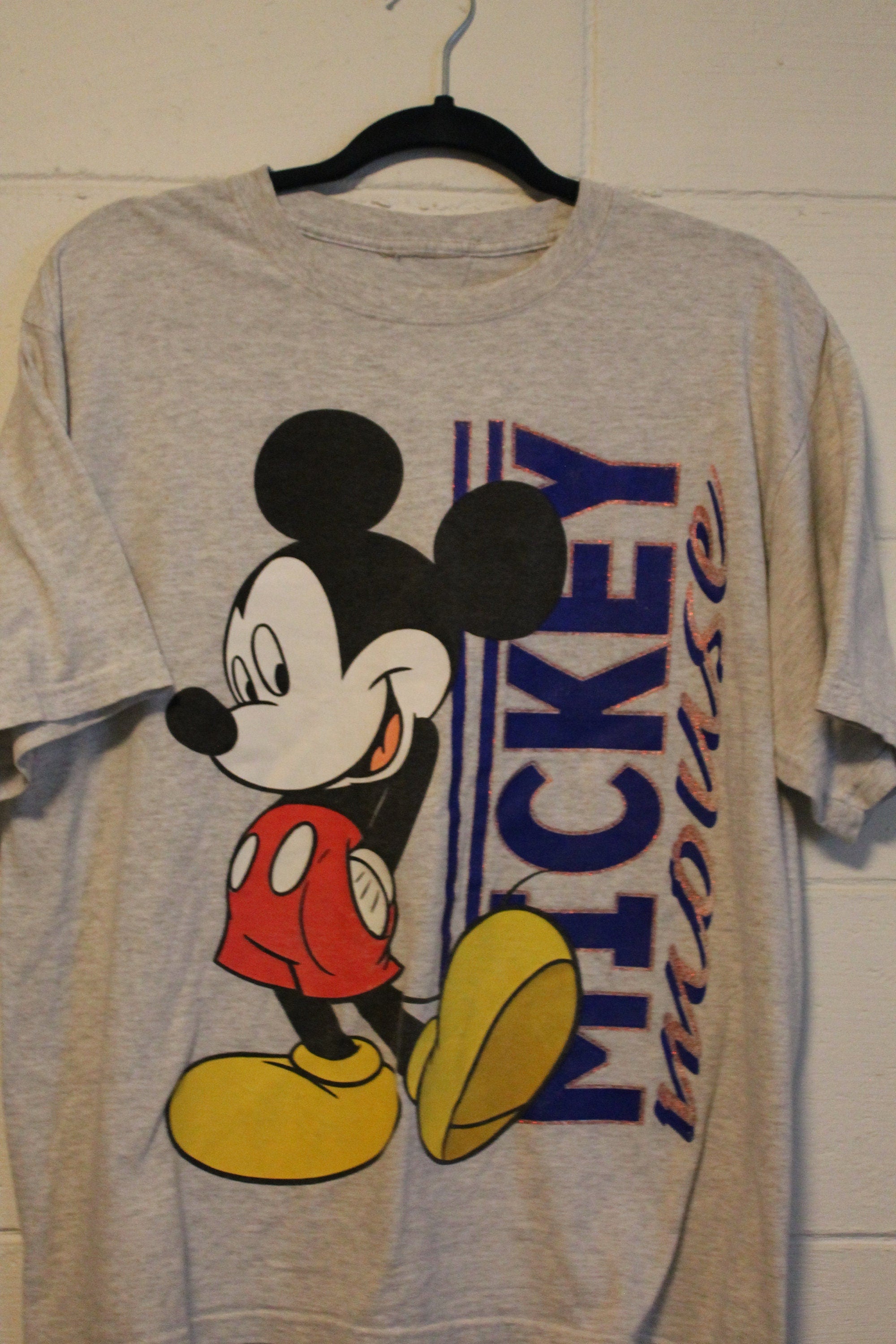 Vintage 1990s Mickey Mouse Disney Graphic T Shirt