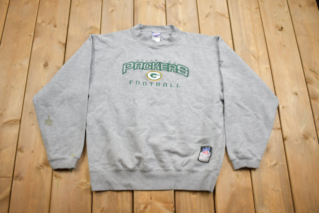 Vintage 1990s NFL Reebok Green Bay Packers Crewneck Sweatshirt