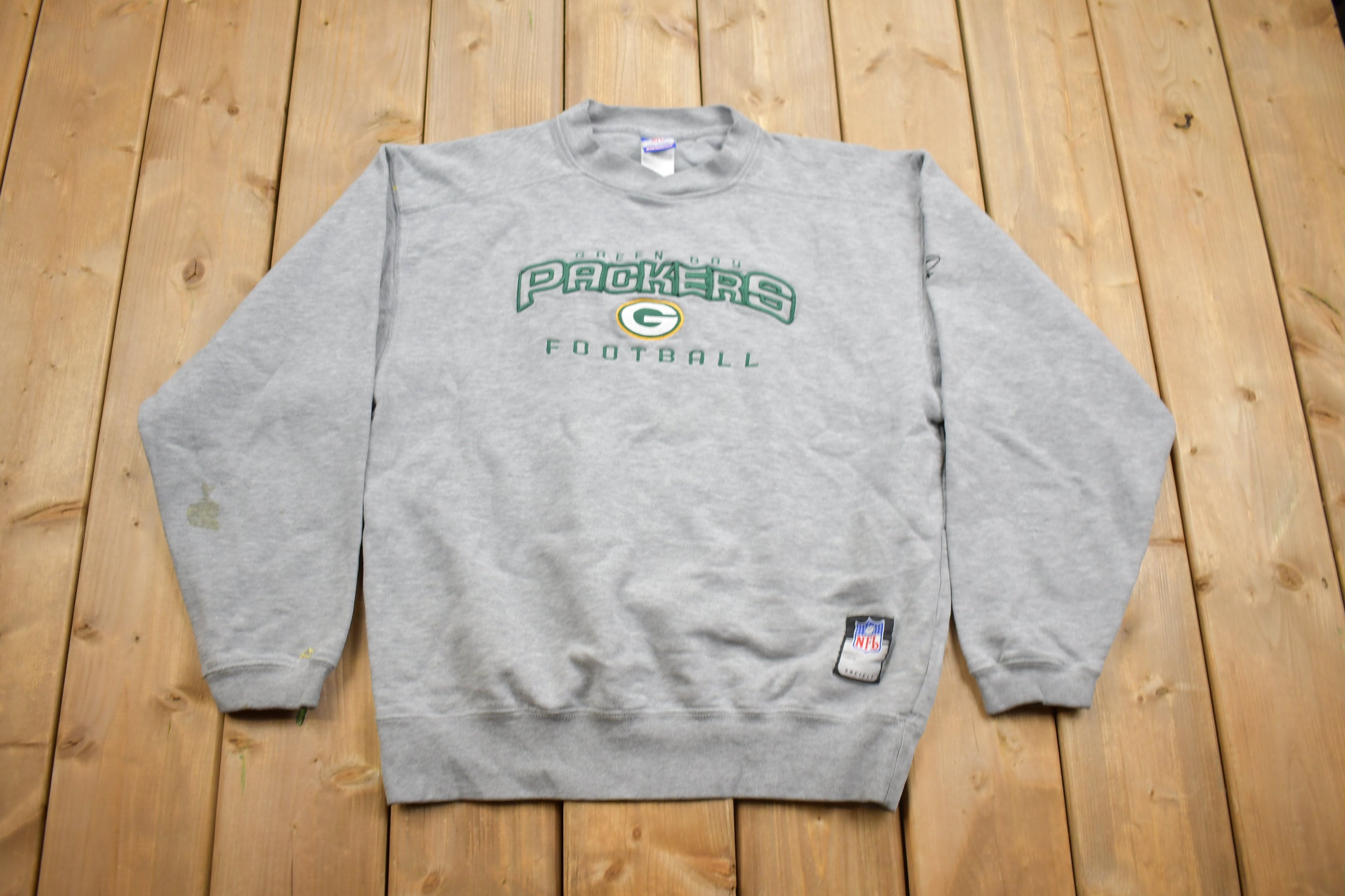 Vintage 1990s NFL Reebok Green Bay Packers Crewneck Sweatshirt