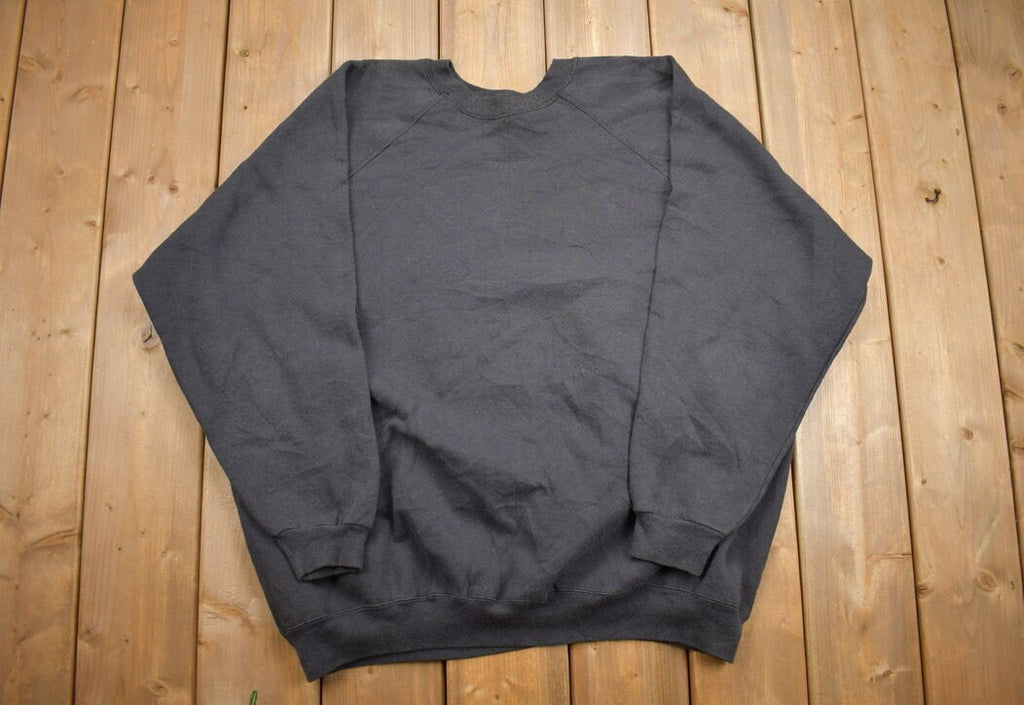 Vintage 1990s Hanes Black Sweatshirt