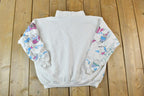 Vintage 1990s Snowman Gang Reitmans Neon Outdoorsman Crewneck Sweatshirt