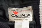 Vintage 1990s Resource Eng Leather Varsity Jacket