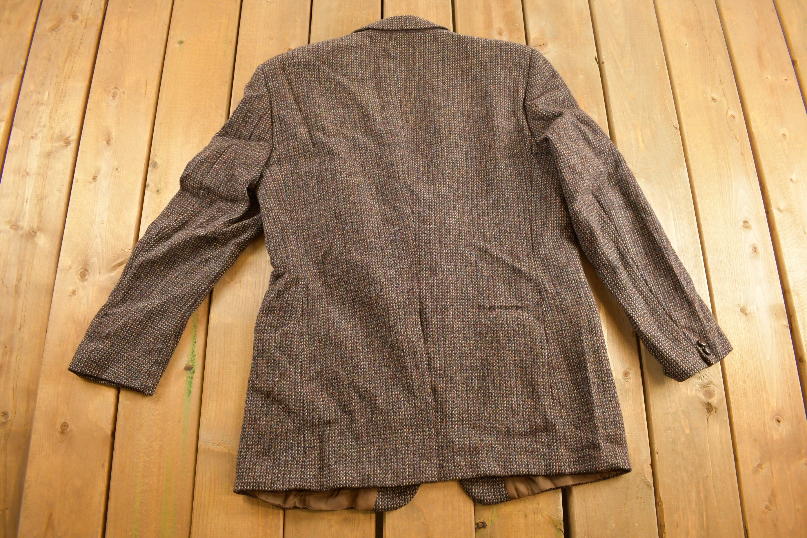 Vintage 1990s Wool Blazer Jacket