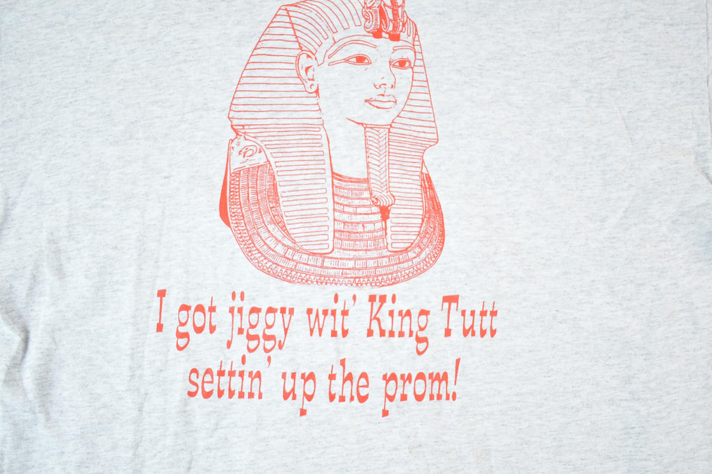 Vintage 1998 Prom Committee Souvenir King Tut T-Shirt Mens L