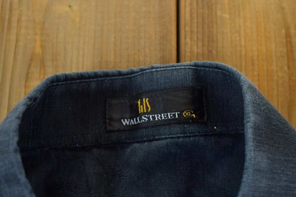Vintage 1990s Wallstreet Button Up Shirt