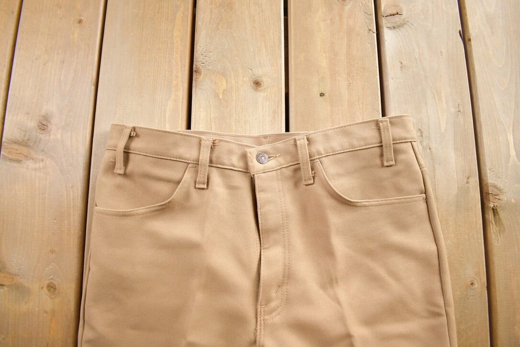 Vintage 1970s Levi's Khakis Made In USA Size 35x32