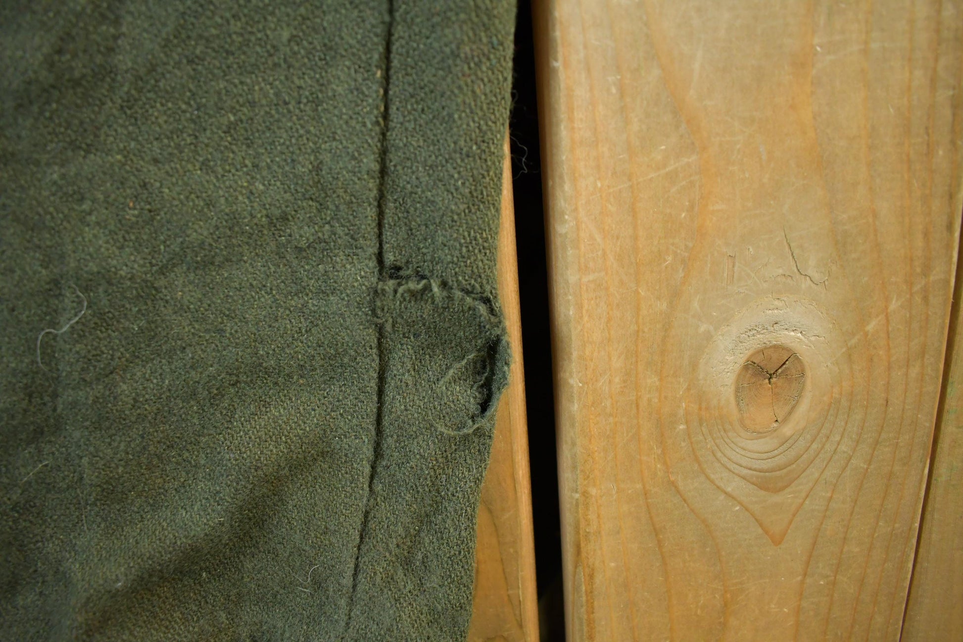 Vintage 1980s Codet Wool Overalls Size 44 x 29