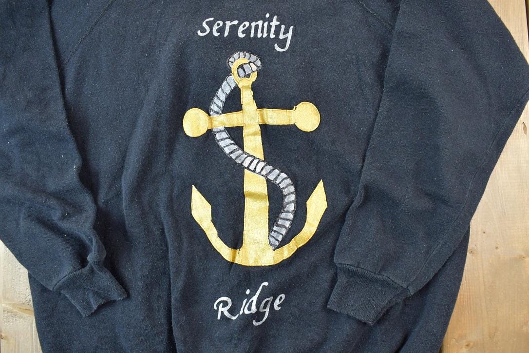 Vintage 1990s Serenity Ridge Crewneck Sweatshirt