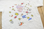 Vintage 1990s Finest Teacher Solar System Space T-Shirt Men's XL