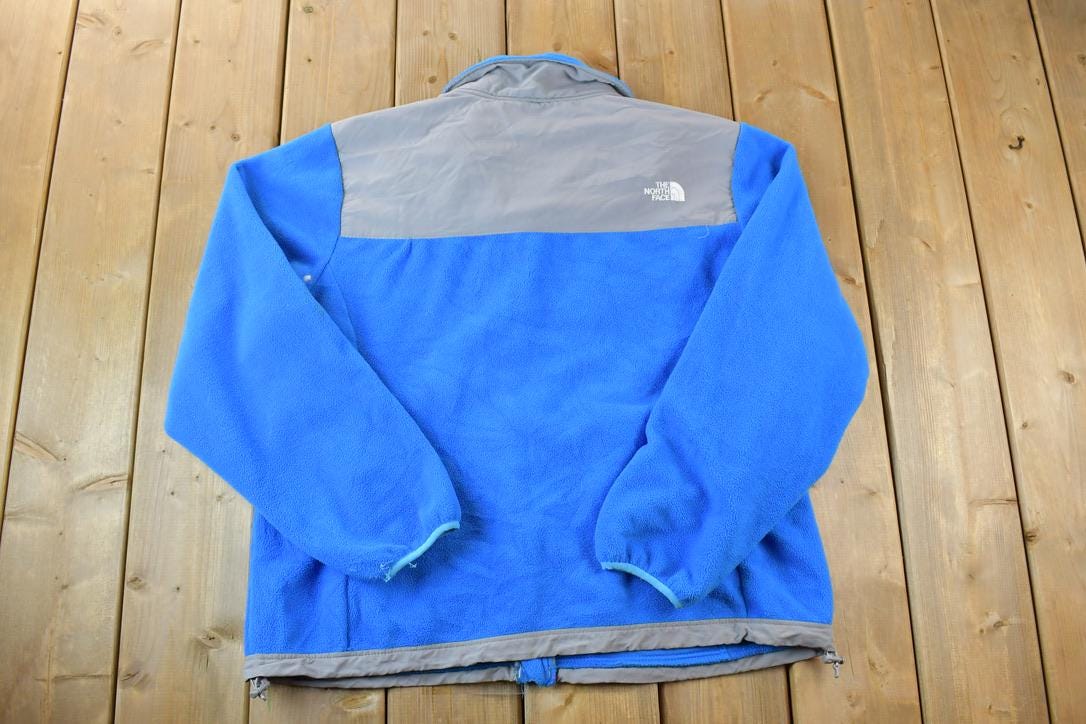 Vintage 1990s The North Face Fleece Sweater  Outdoorsman  90s Sweater  Streetwear  Hiking  Fleece Zip up