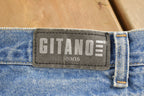 Vintage 1980s Gitano Light Wash Tapered Mom Jeans