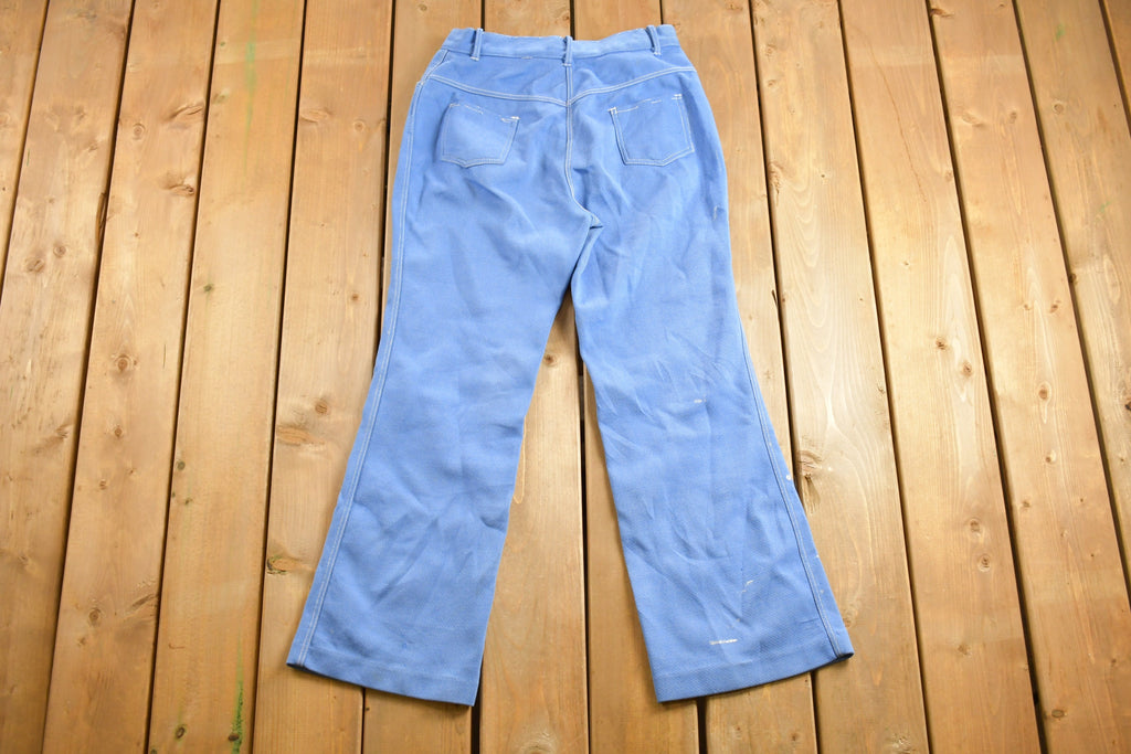 Vintage 1970s Sears Flared Pants Size 31 x 29