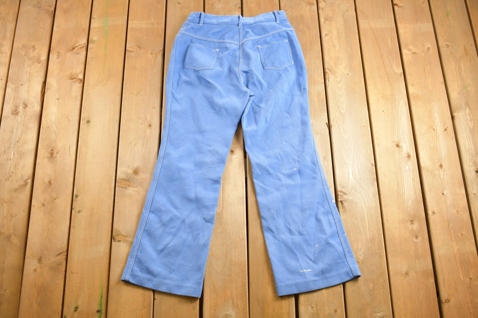 Vintage 1970s Sears Flared Pants Size 31 x 29