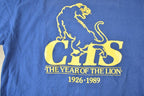 Vintage 1989 Year Of The Lion Souvenir Single Stitch Graphic Print T-Shirt Made In USA