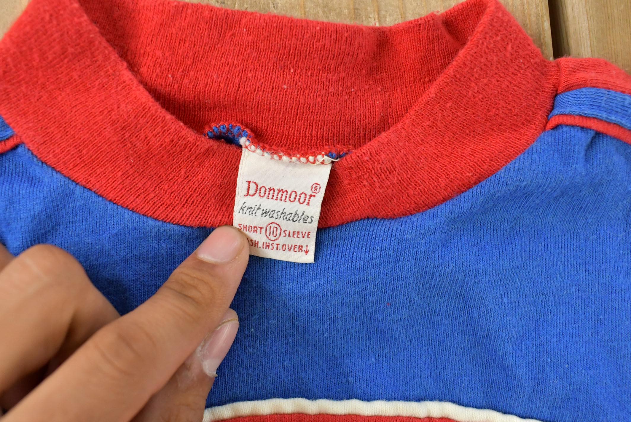 Vintage 1980s Donmoor Soccer T-Shirt Youth Small
