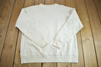 Vintage 1990s Calvin Klein Jeans Embroidered Crewneck Sweatshirt Made In Canada