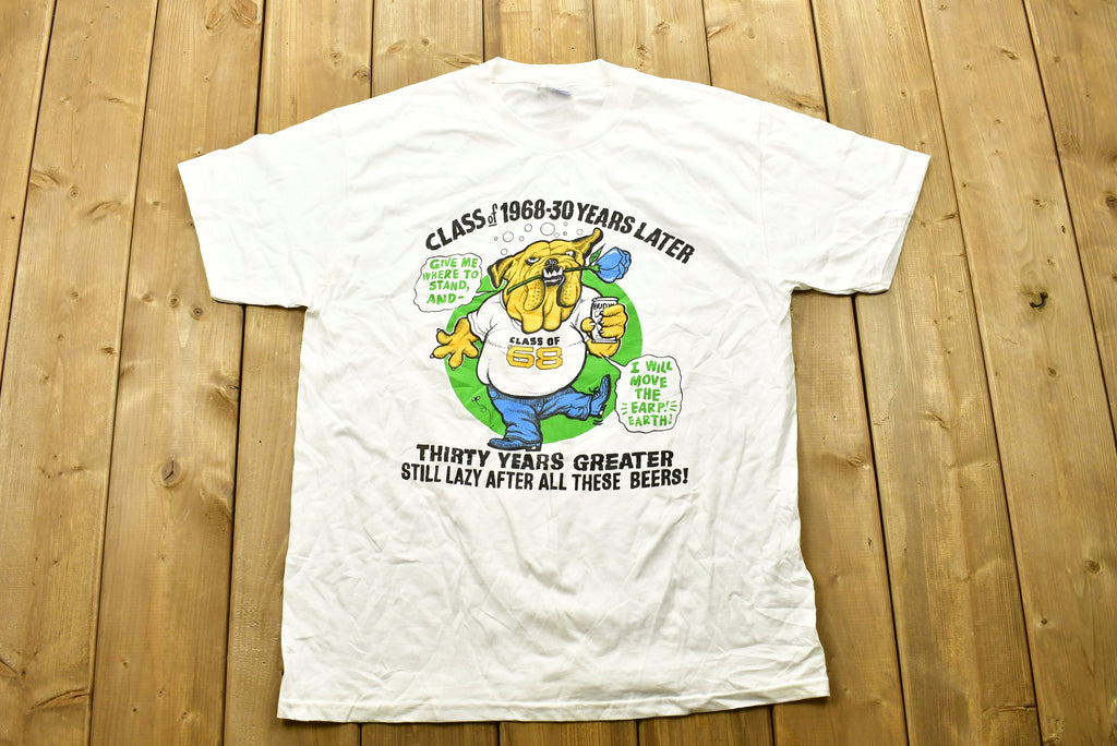 Vintage 1998 Class of 1968 Novelty T-Shirt