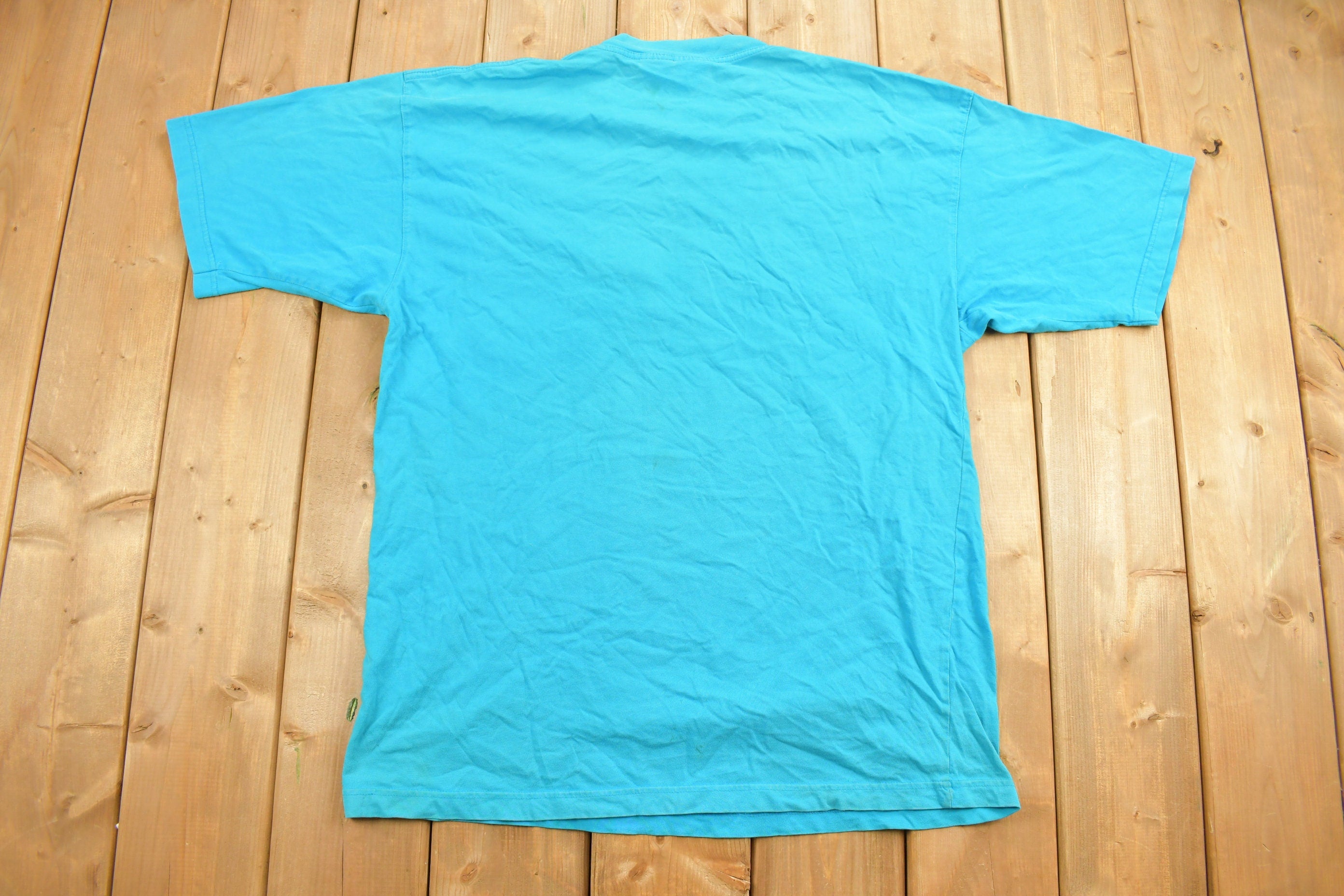 Vintage 1990s Fantasia DisneyEmbroidered Pocket T-Shirt