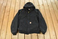 Vintage 1990s Carhartt Hooded Jacket Men's XL