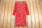 Vintage 1980s Sequin Dress