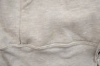 Vintage 1990s Blank White Zip Up Hoodie / 90s Zip Up Hoodie / Made In USA / Essential / Streetwear / 90s Blank / Blank Hoodie / Vintage Zip