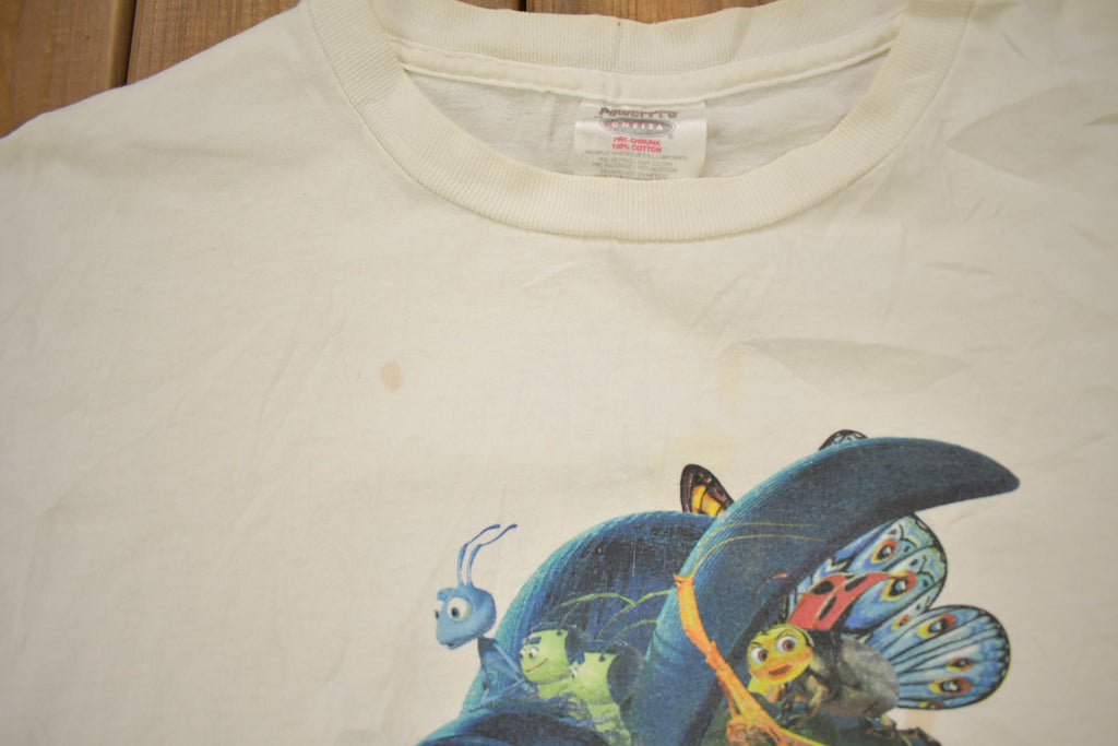 Vintage 1990s Disney's Bugs Life Movie Promo T-shirt