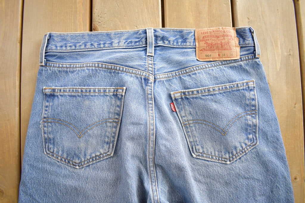 Vintage 1990s Levi's 501 Jeans Size 34x36