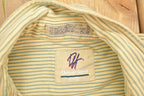 Vintage 1990s Denver Hayes Striped Button Up Shirt