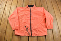 Vintage 1990s Neon Orange Windbreaker Jacket