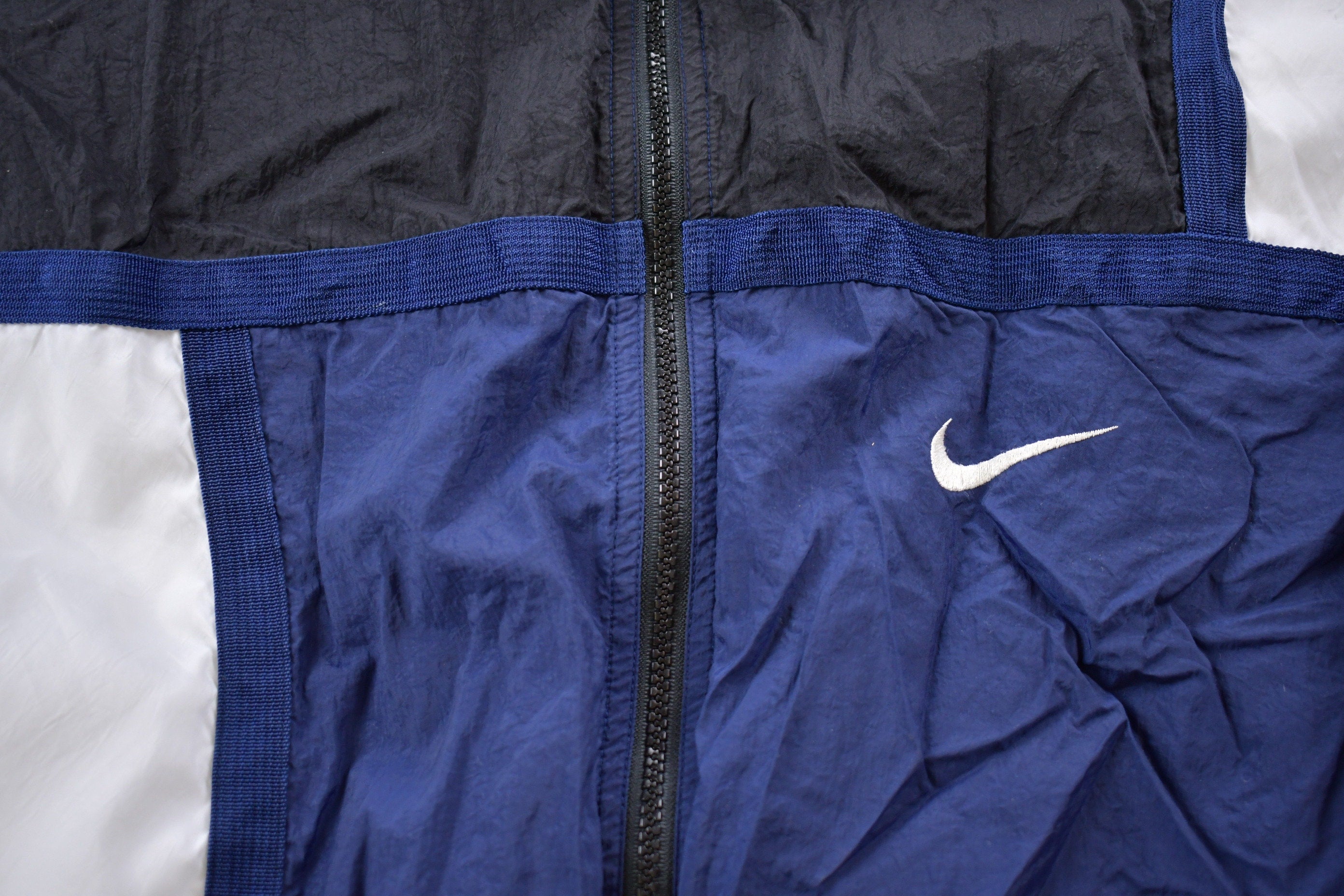 Vintage 1990s Nike Full Zip Windbreaker Jacket