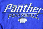 Vintage 1990s Russell Spring Lake Park Panther Football University Collegiate Crewneck