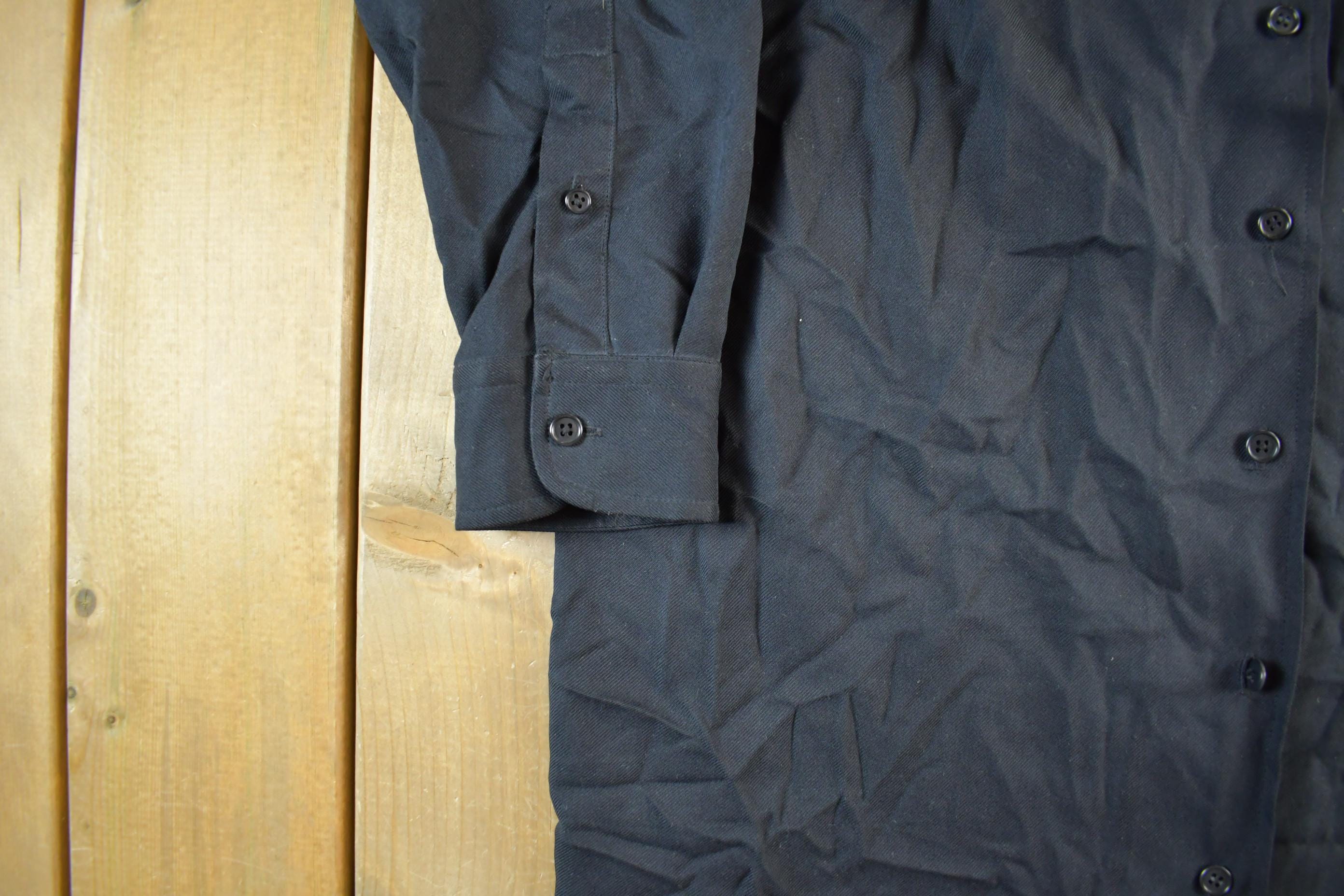 Vintage 1990s Lauren Ralph Lauren Silk Button Up Trench Coat Women's XL