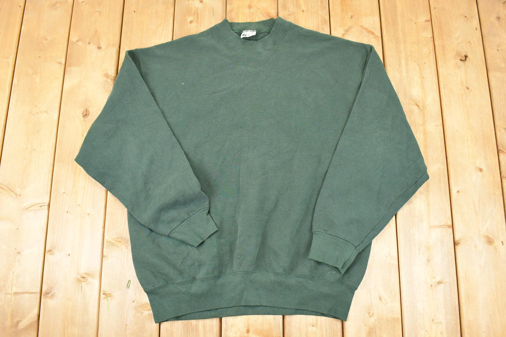 Vintage 1990s Pro Spirit Select Blank Crewneck Sweatshirt Mens XL