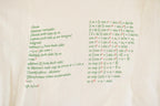 Vintage 1990s Algebra Souvenir Math Crewneck Sweatshirt Mens M /