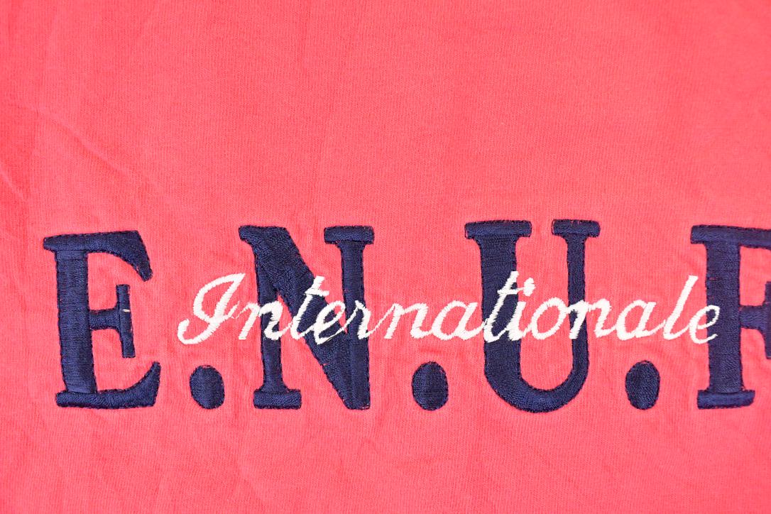 Vintage 1990s Enuf International Souvenir Travel T-Shirt Men's XL  Destination Shirt  90s Single Stitch Graphic Tee  Made in USA