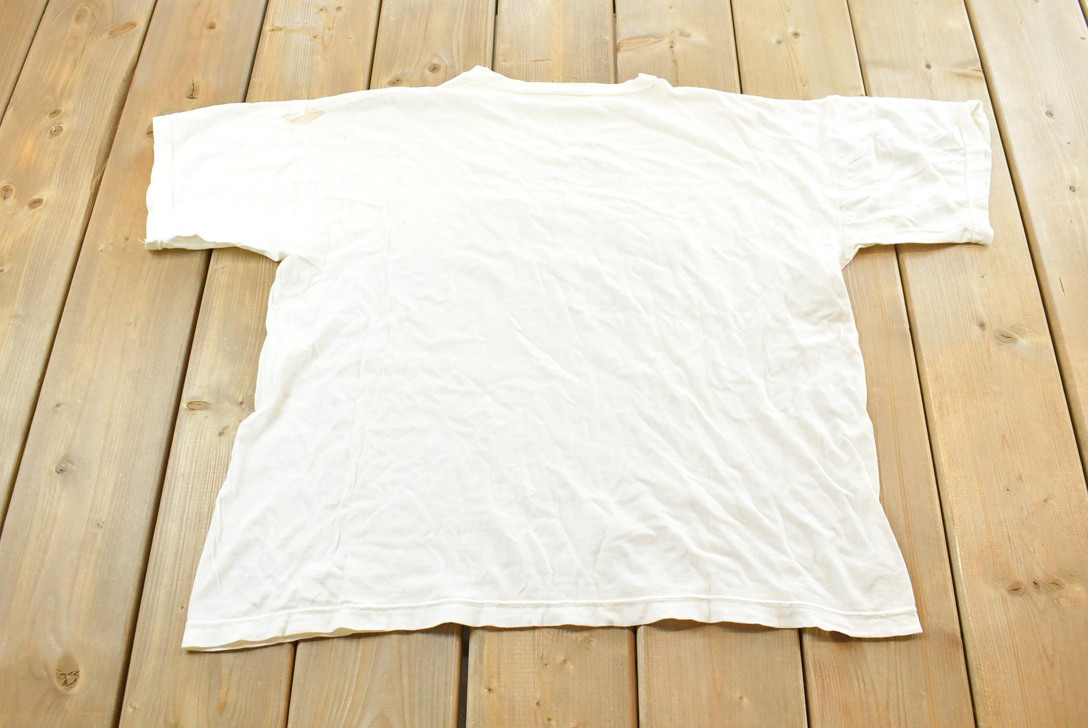Vintage 1990's Holland Amsterdam Souvenir Travel T-Shirt Men's S  90s Single Stitch Graphic Destination Tee